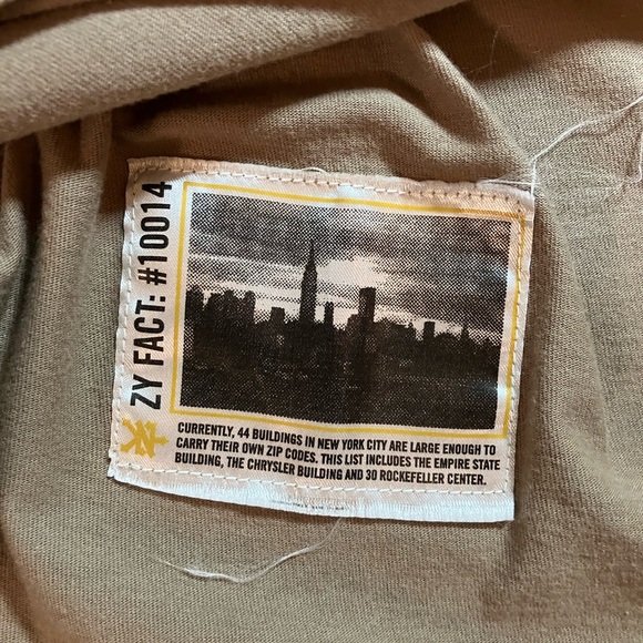 Zoo York Men's Tan Polo Shirt - Picture 6 of 7